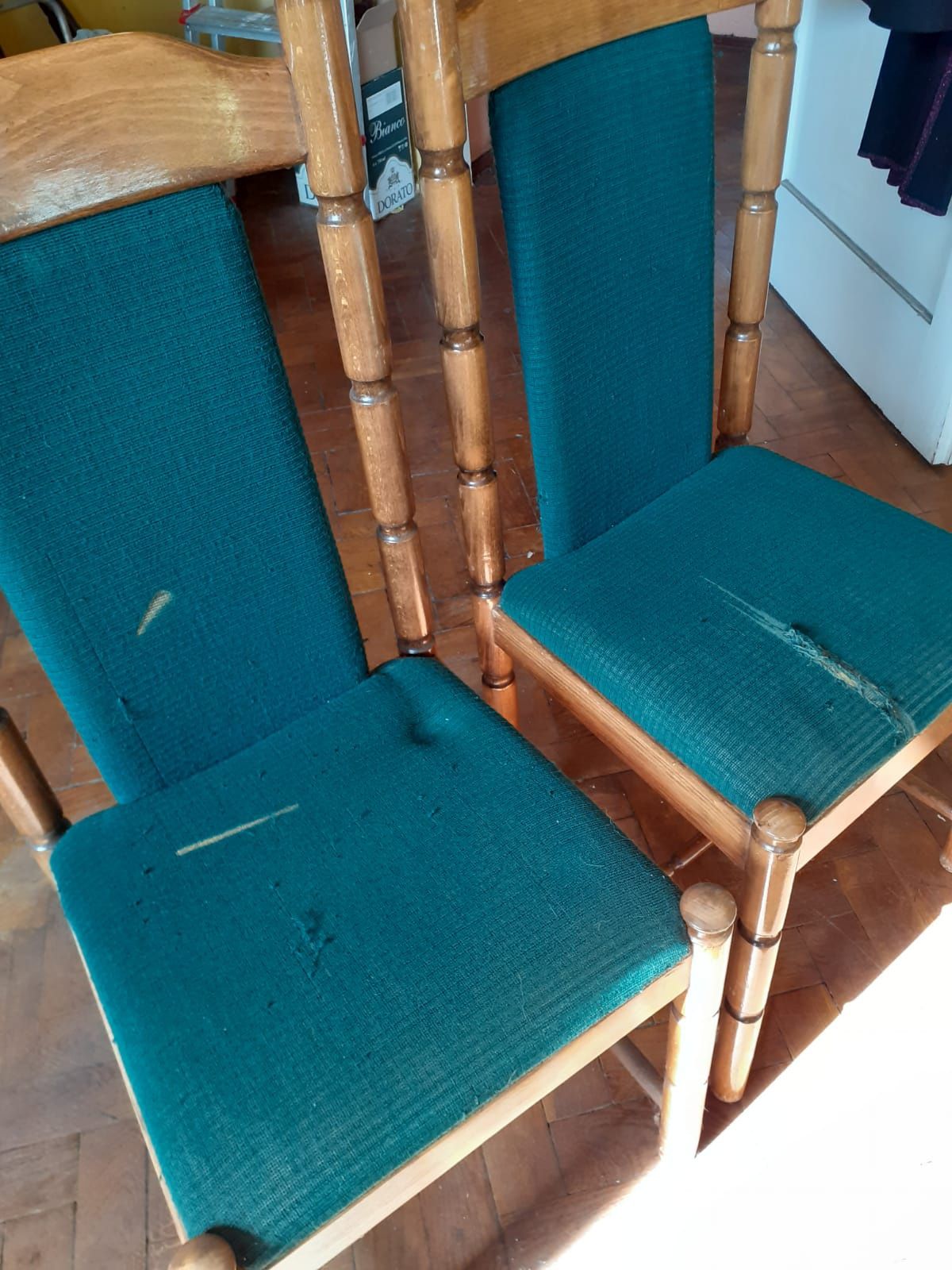 Stół rozkładany z krzesłami (6sztuk)