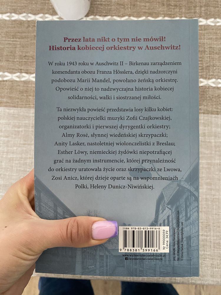 Książka Marcin Lwowski „Orkiestra z Auschwitz”