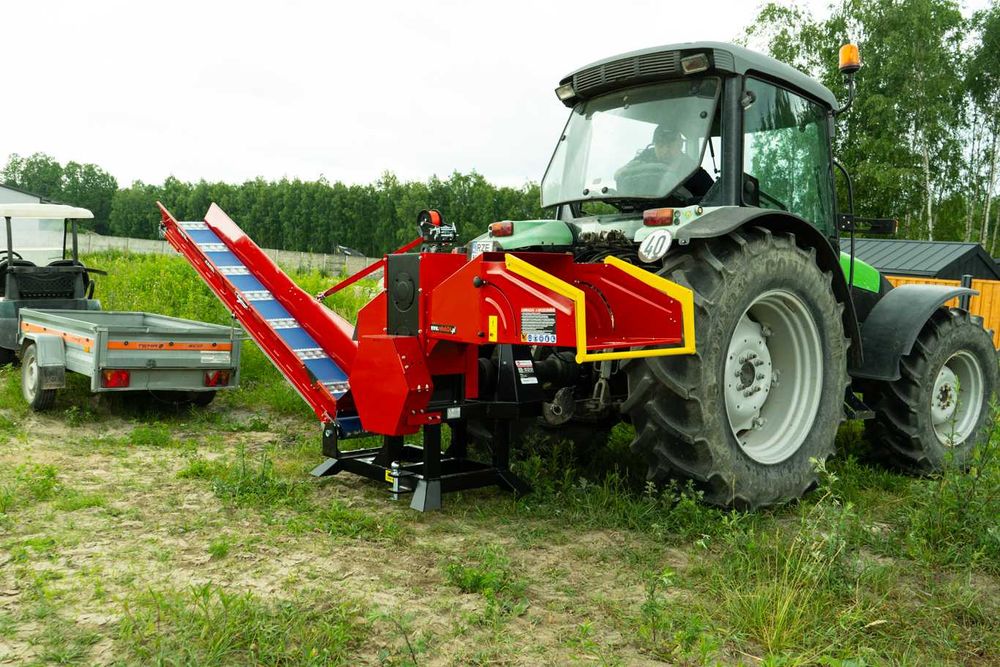 mechanizm tnacy REMET R-150 == rębak walcowy do gałęzi zrzyn odpadów