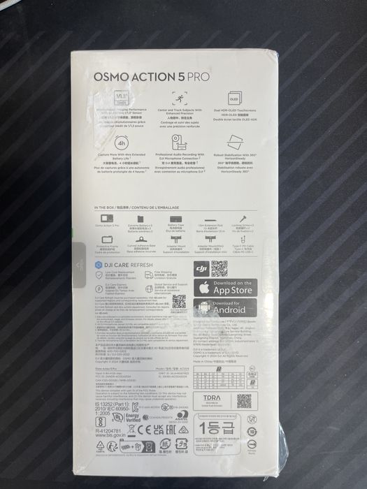 Action Cam DJI Osmo 5 Pro Adventure Combo - Nova