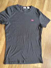 Levis t shirt S czarny damski koszulka 36