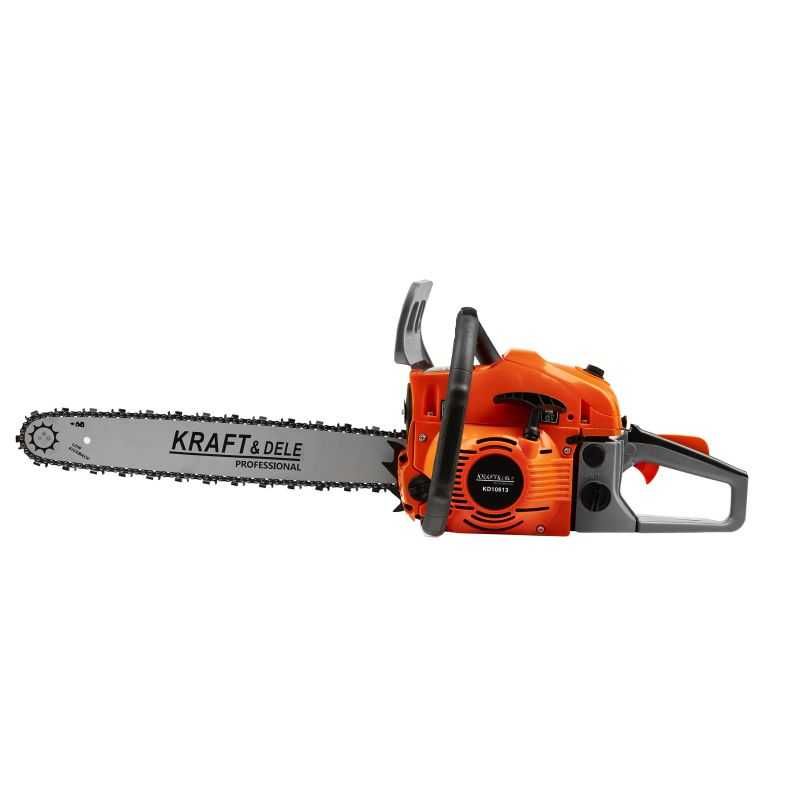 Piła spalinowa 5,9KM 2 prowadnice 16" 18" 2 łańcuchy KD10613 NOWA