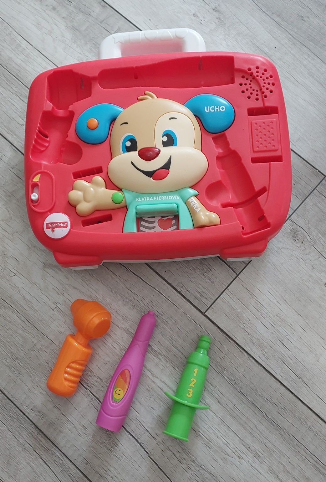 Fisher Price, ucz się i śmiej, szczeniaczek u lekarza
