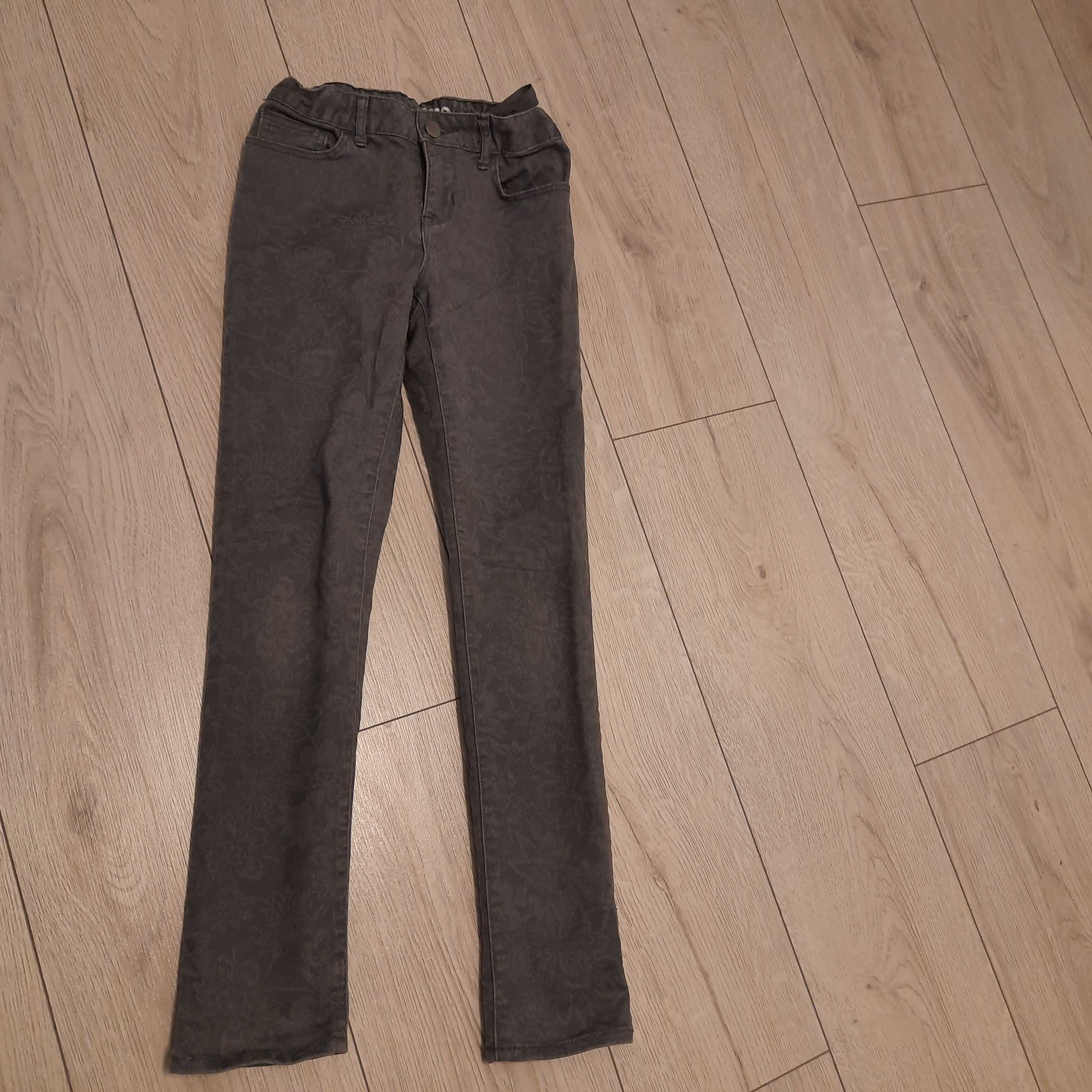 Spodnie szary jeans  10/11 lat