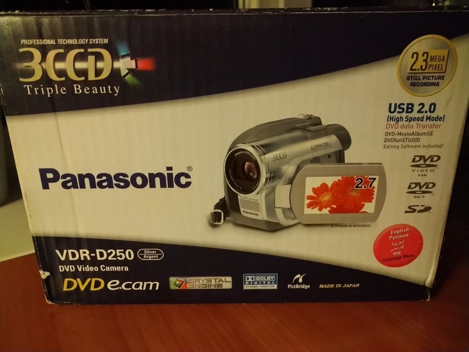 Видеокамера Panasonic VDR-D250