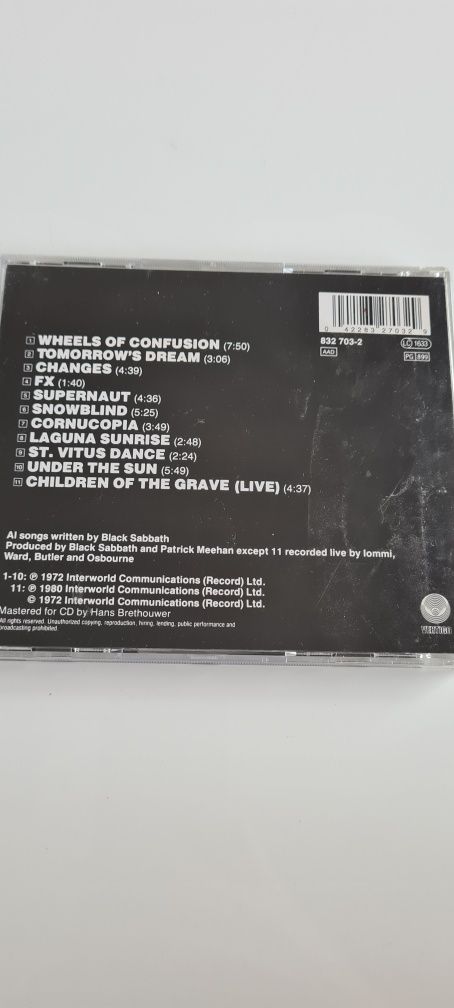 Black Sabbath - Vol 4 UNIKAT CD