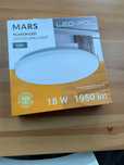 Zestaw plafonów białych plastikowych LED-POL ORO MARS 18W 4000K 1950lm