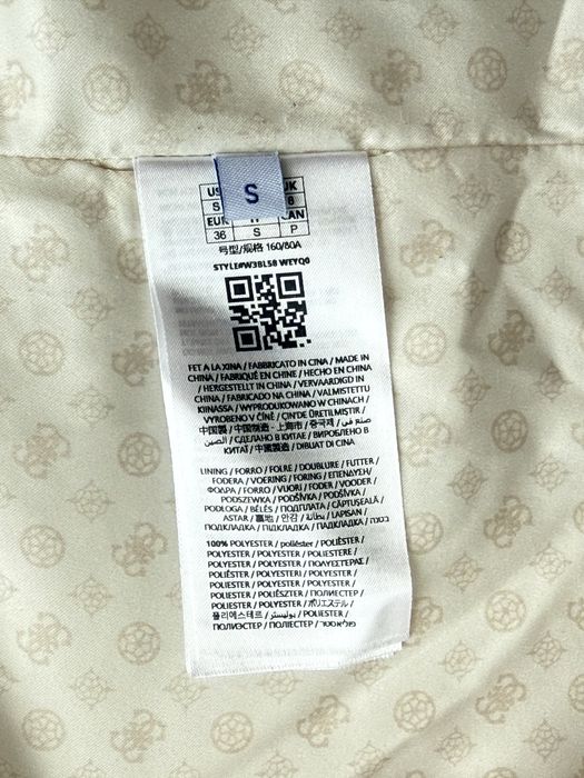 Плюшева шубка guess