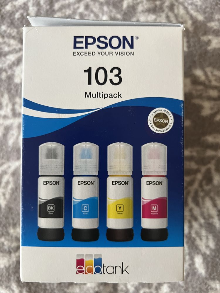 Контейнер с чернилами Epson 103 Multipack (C,M,Y,Bk) (C13T00S64A)