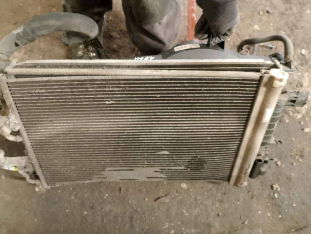 Chłodnice opel astra h 1.8 1.6 komplet