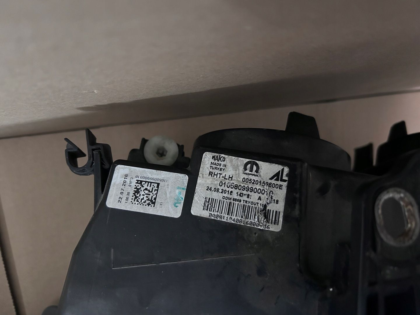 LAMPA LEWA FIAT TIPO 15- SOCZEWKA LED KOMPLETNA
