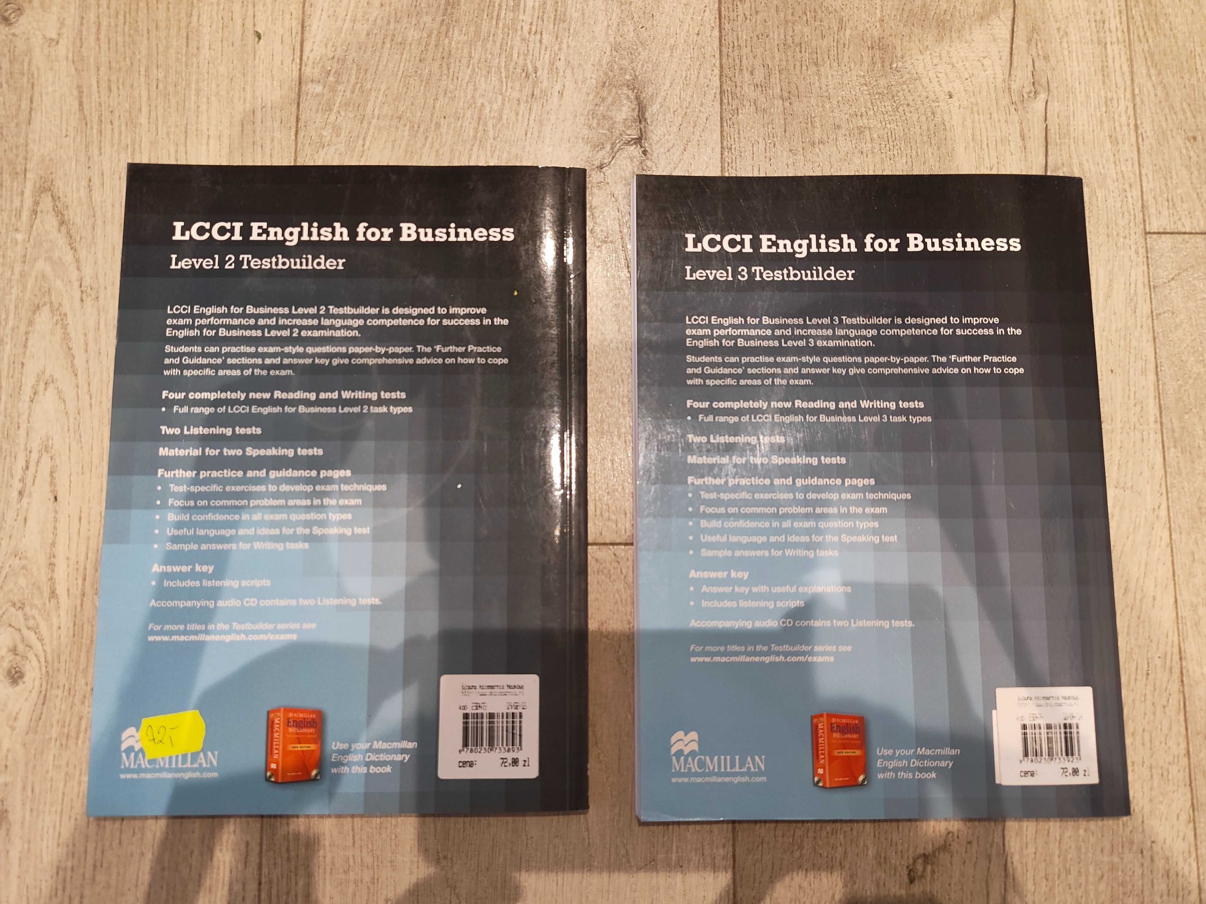 LCCI  English for Business Level 2/ Level 3