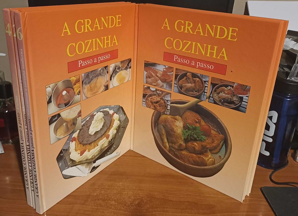 A Grande Cozinha Passo a Passo 6 Volumes com caixa