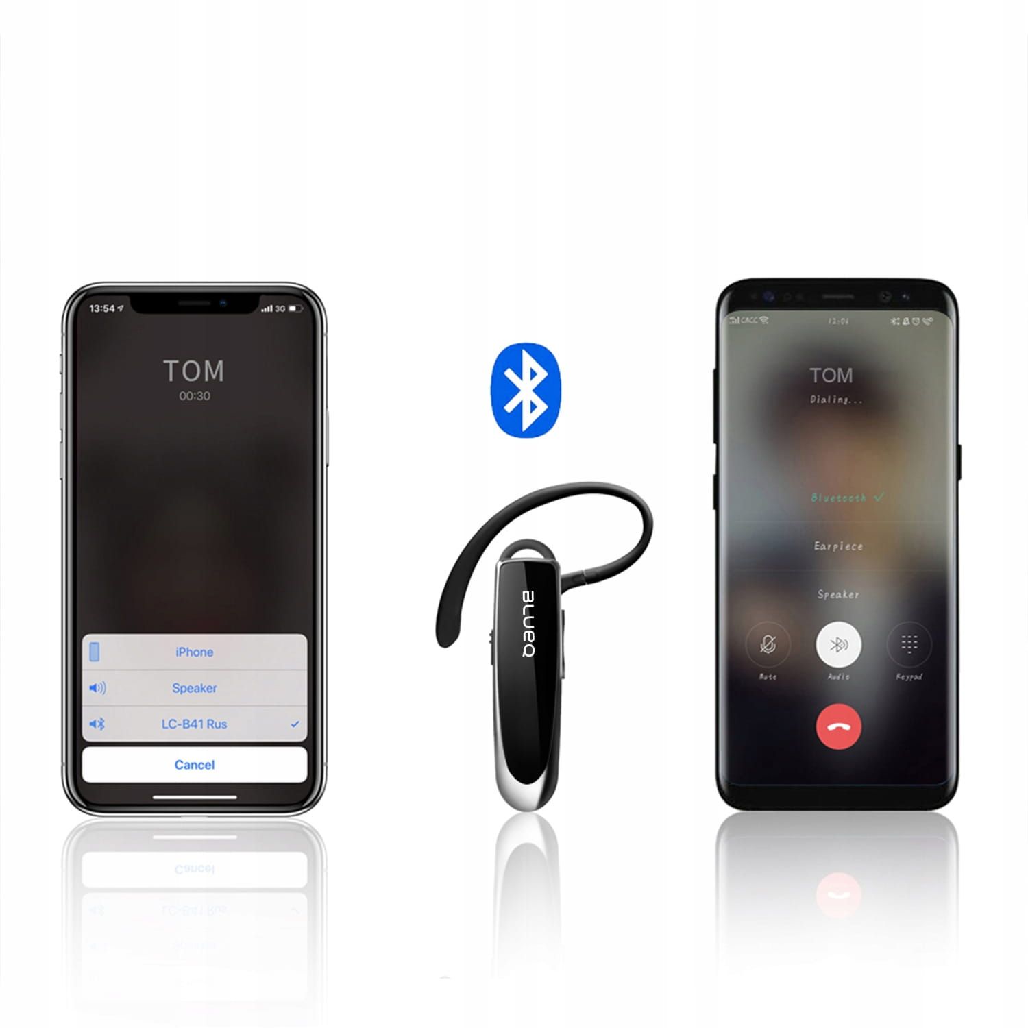 zestaw słuchawkowy Bluetooth DEEP K200 z funkcją Multipoint