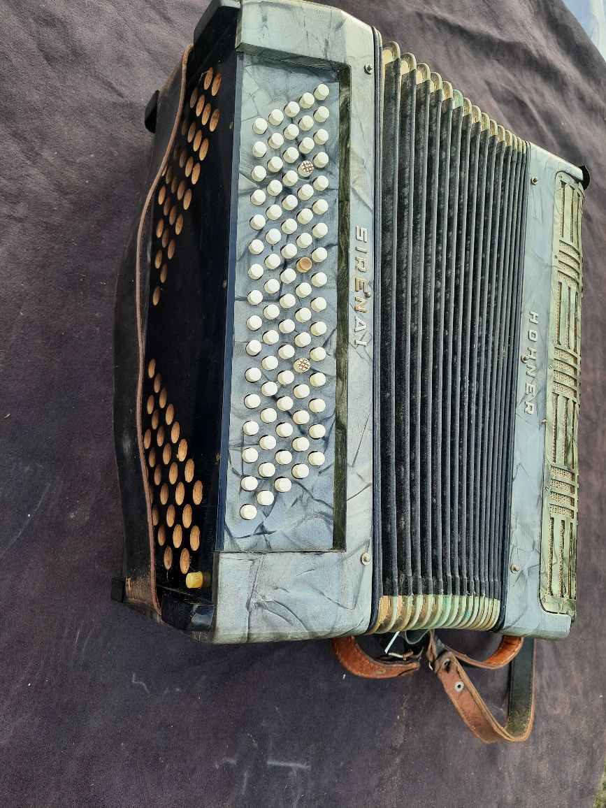 Akordeon  hohner syrena 1 guzikowy Gryf C do remontu