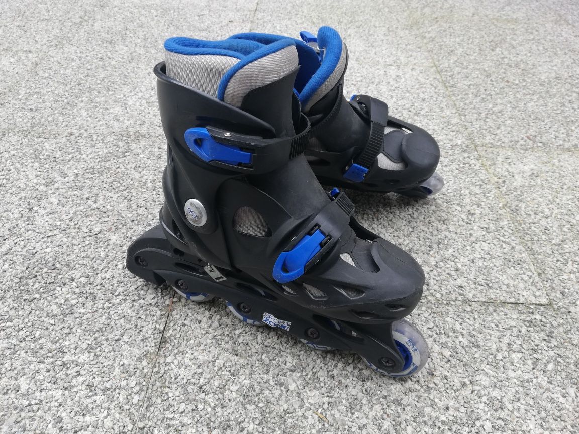 Patins em Linha Criança 32/35 c/capacete e Proteções