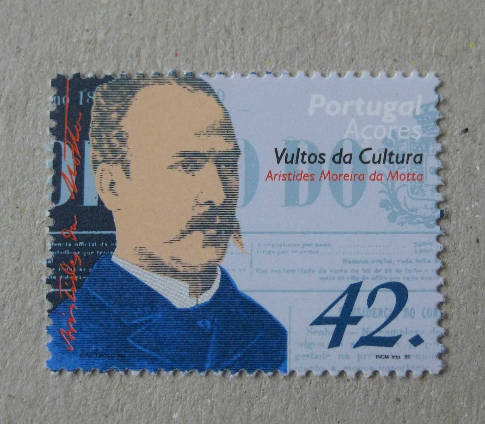 Série nº 2266/67 – Vultos da Cultura – Açores  1995