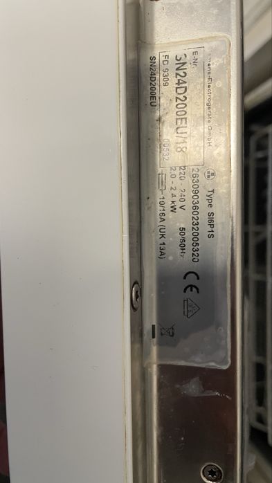 Maquina lavar loiça Siemens c/ avaria