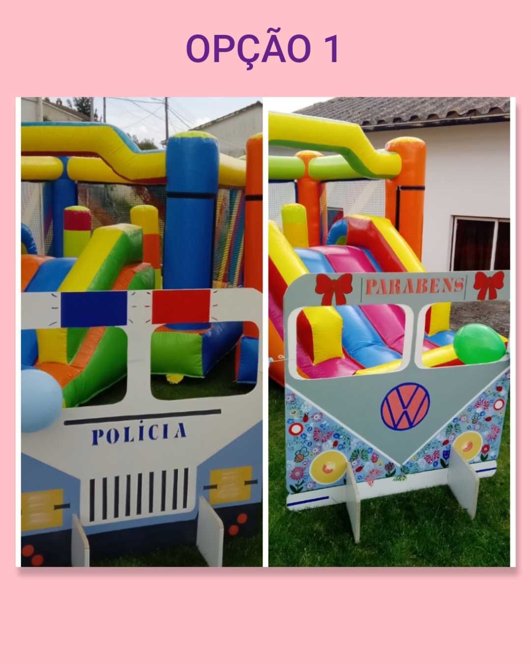 3 ofertas!! Aluguer de insufláveis Almeirim