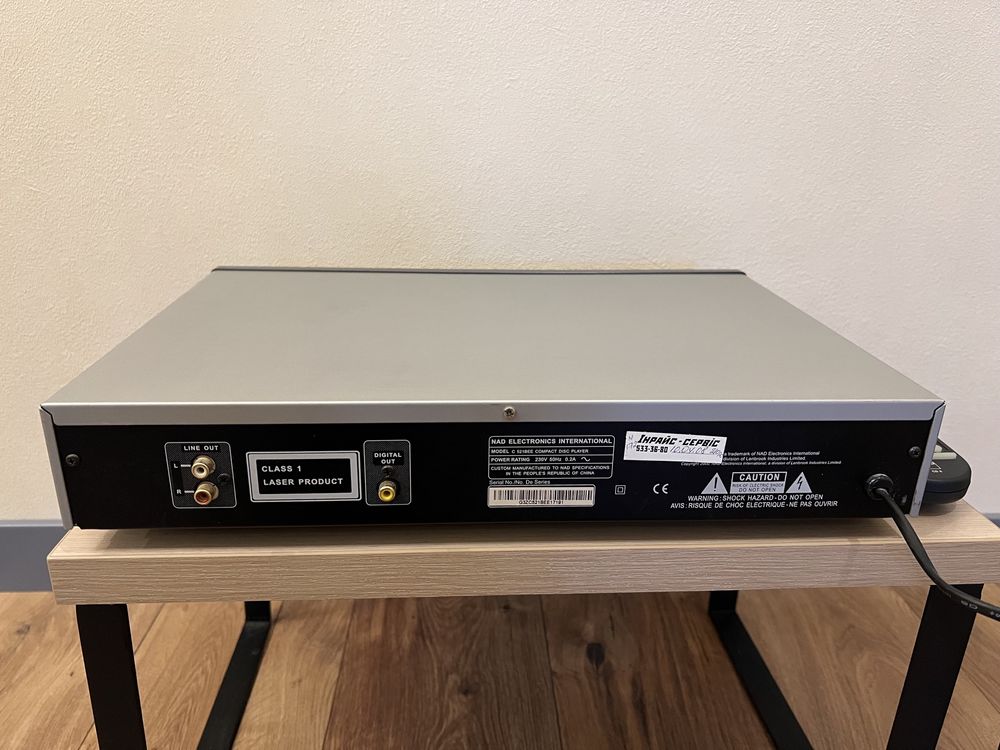 CD player дека плеер  NAD C521 BEE графит