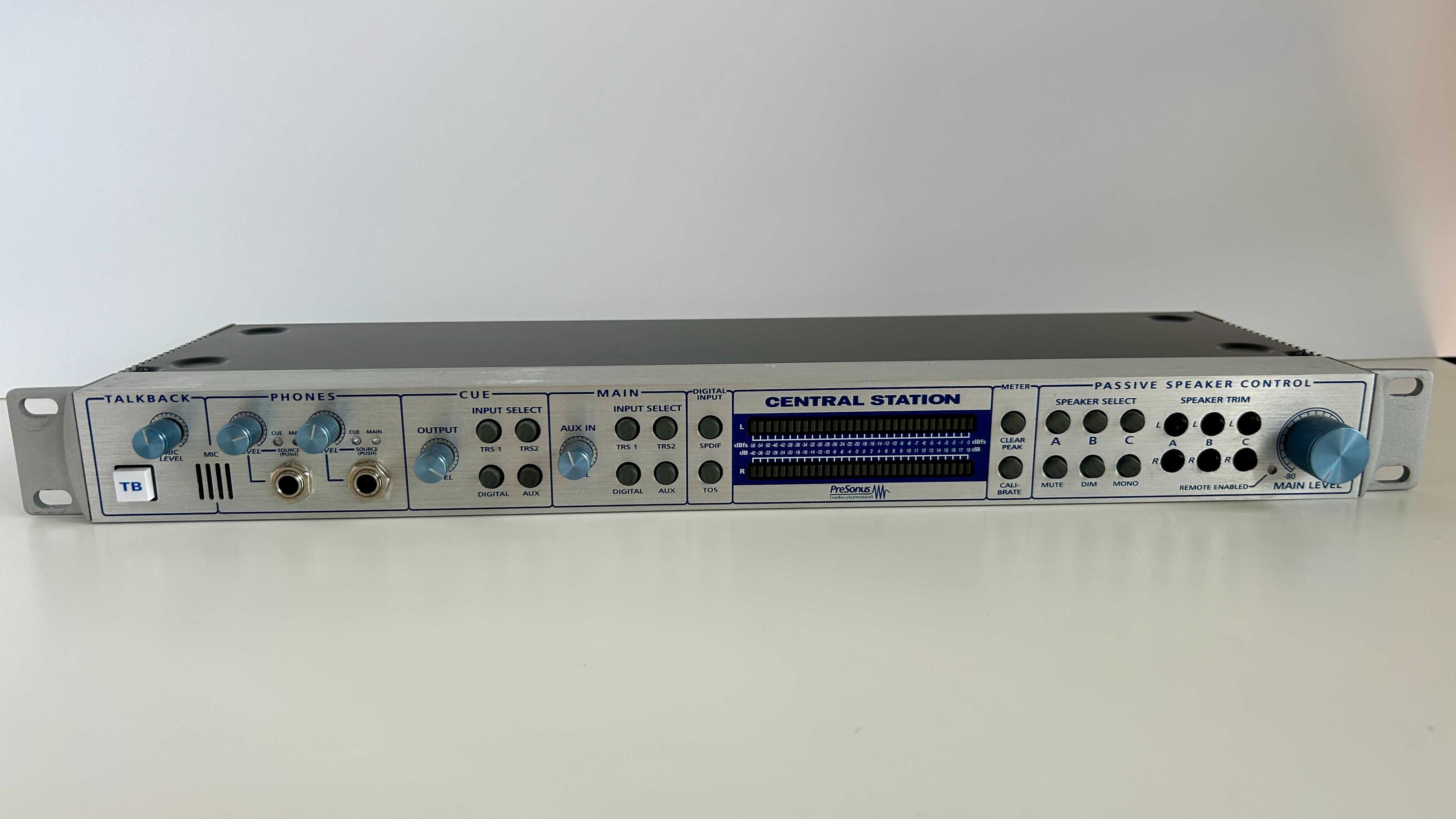 PreSonus Central Station + Pilot CSR-1 - Kontroler Monitorów jak NOWY
