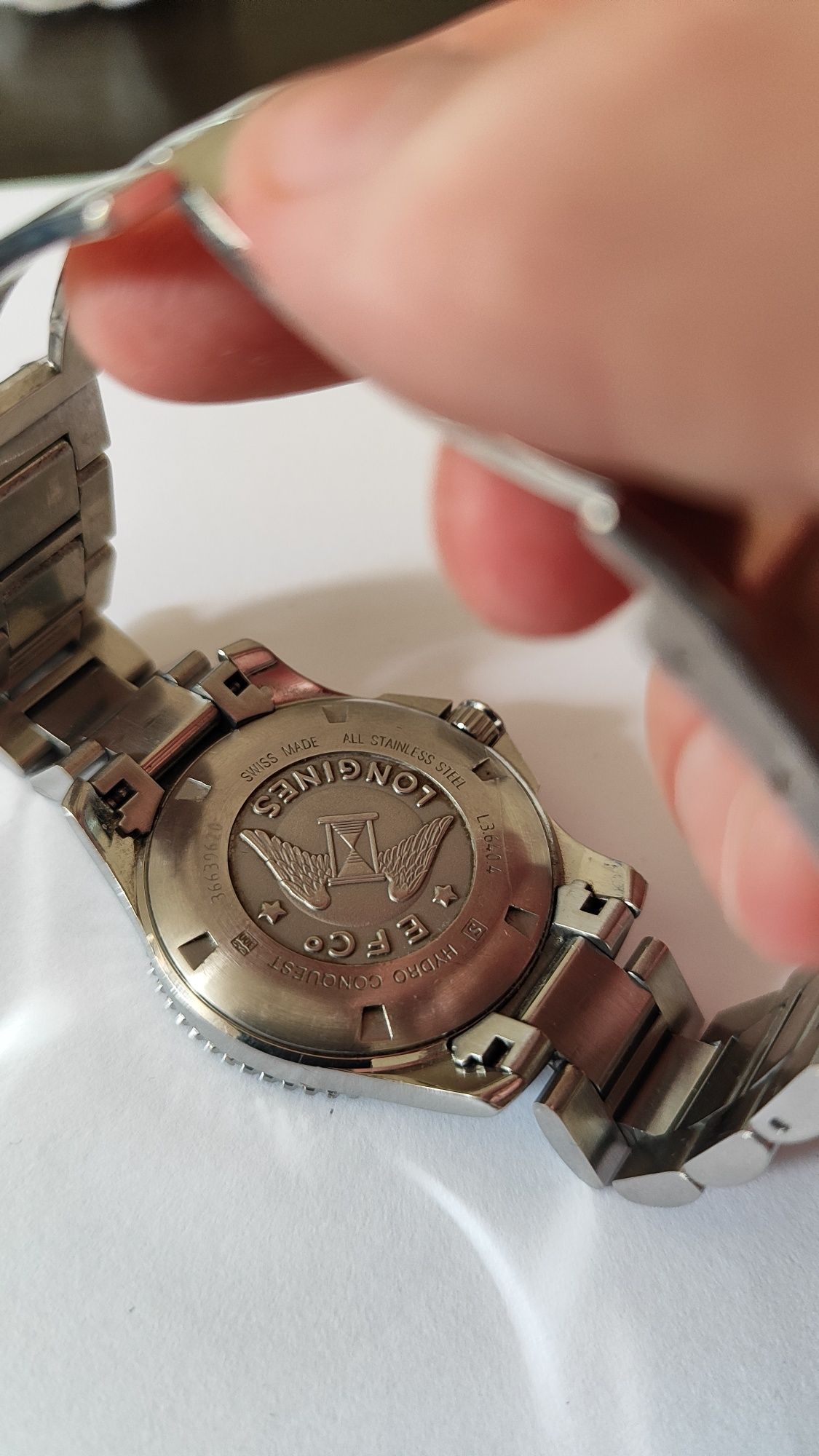 Longines HydroConquest L3.689.4 300m Full zestaw