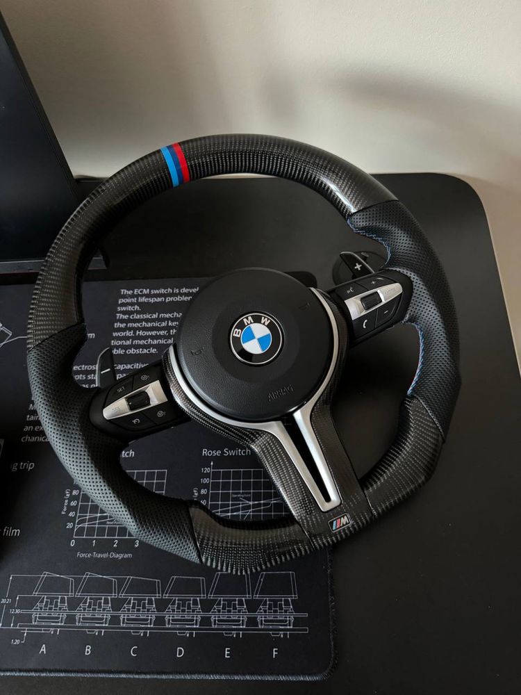 М Руль для BMW F30 F20 F15 F25 F16 F22 F31 F32 F34 F36 кермо ф30 ф32