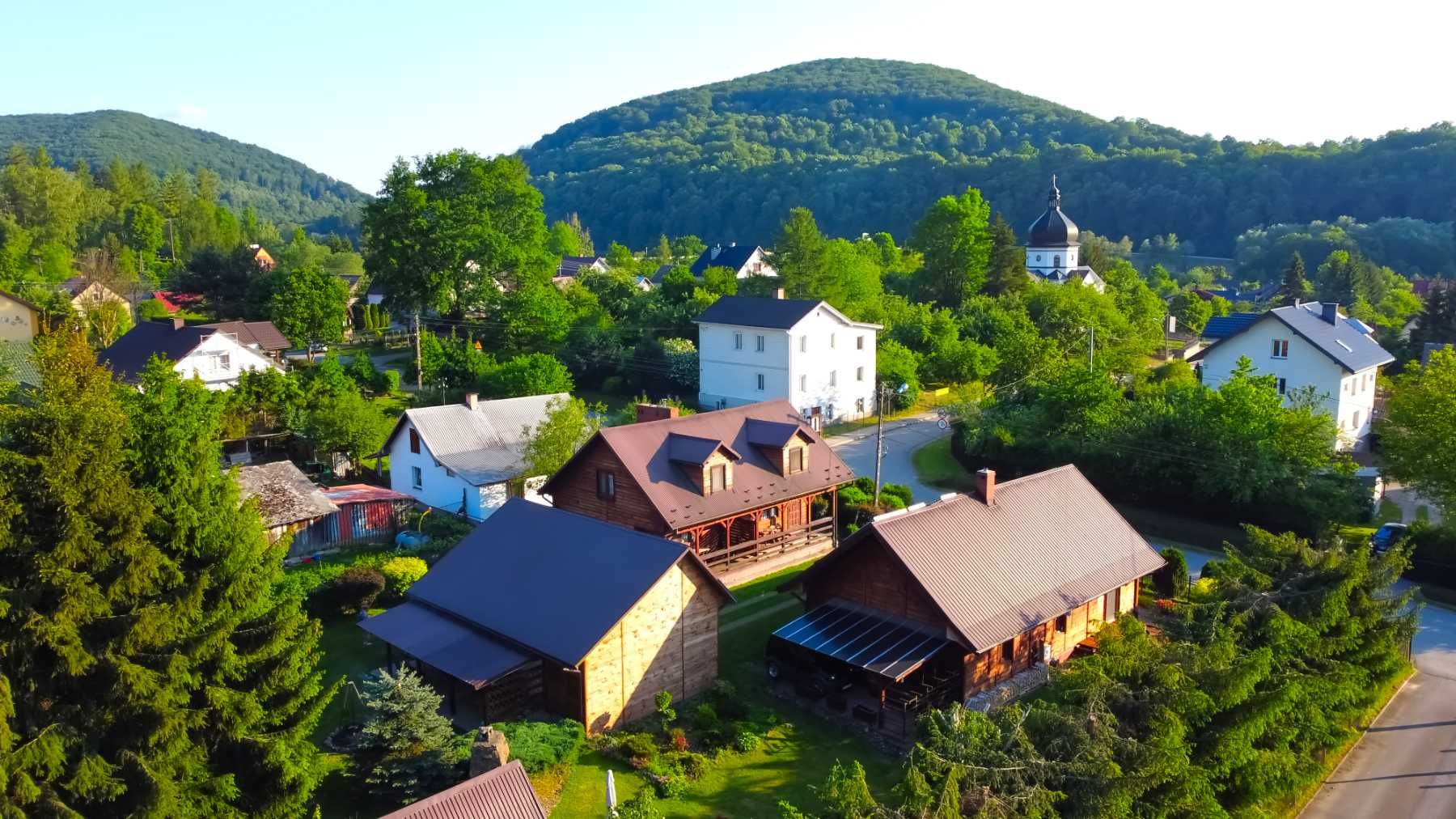 Całoroczne domki, Bieszczady - Myczkowce