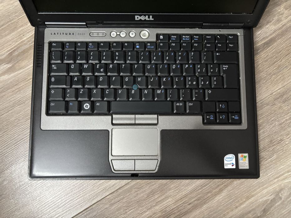 Laptop Dell D620 C2D 1,66Ghz 2GB 60GB Win7 Gotowy do Pracy