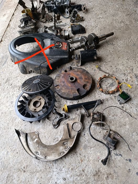 Silnik Briggs V2 Części Traktorek Kosiarka