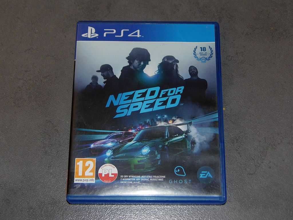 Gra oryginalna na konsole PS4 Need for Speed PO POLSKU