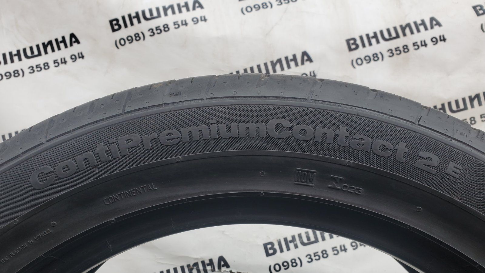 Шина 215/55 R 18 Continental ContiPremiumContact 2. Одна. Розпаровка.