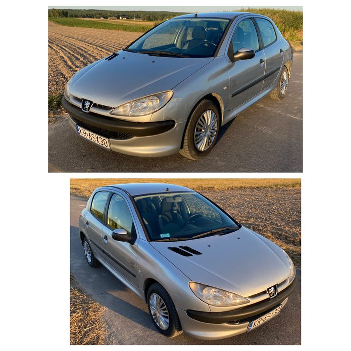 Peugeot 206 1.4HDI/klima/2kpl opon