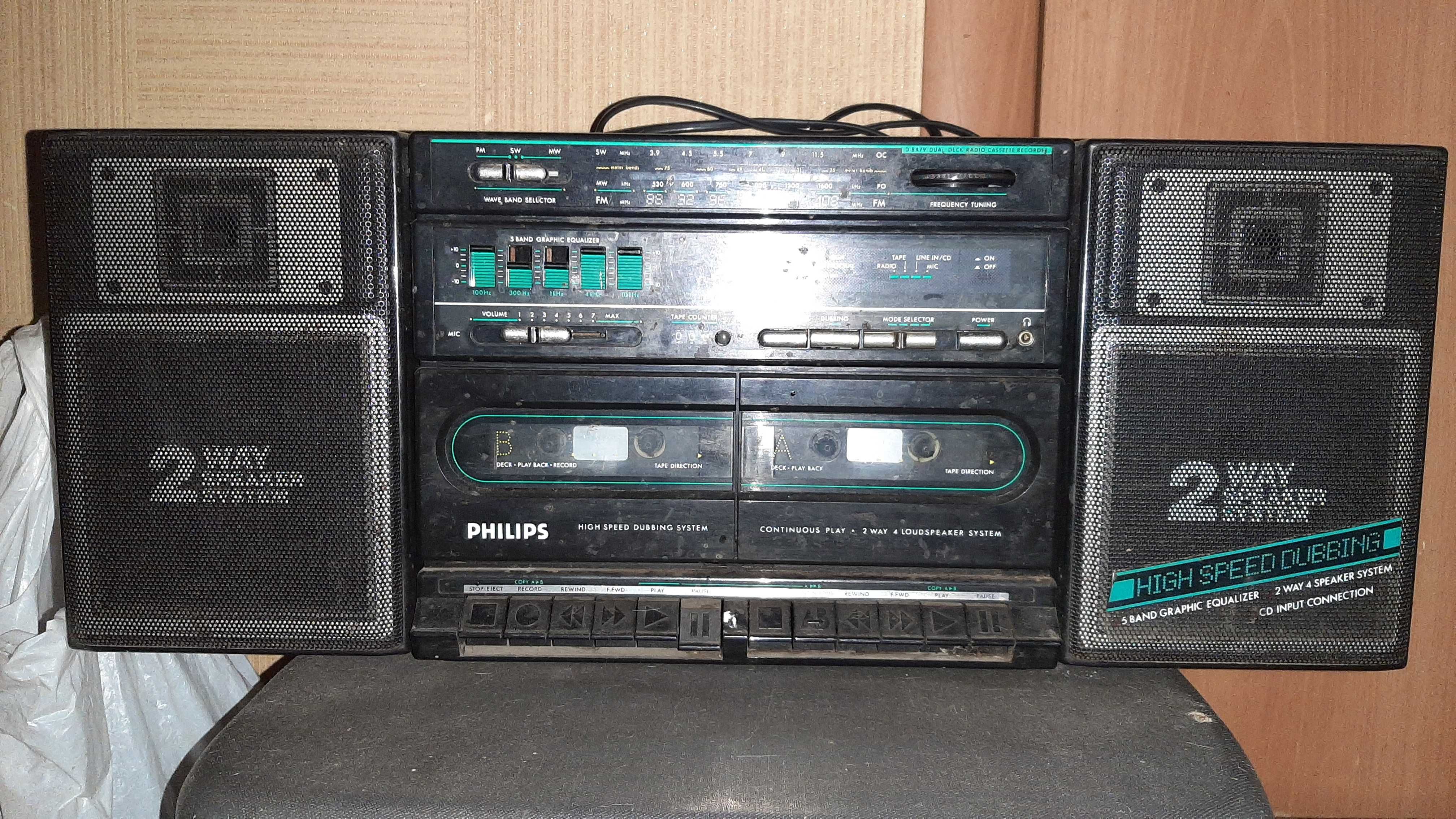 Музыкальный центр Philips из 90х