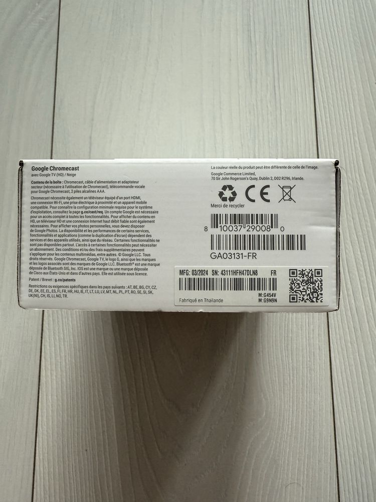 Google TV Chromecast 4.0