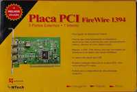 Placa PCI FireWire 1394