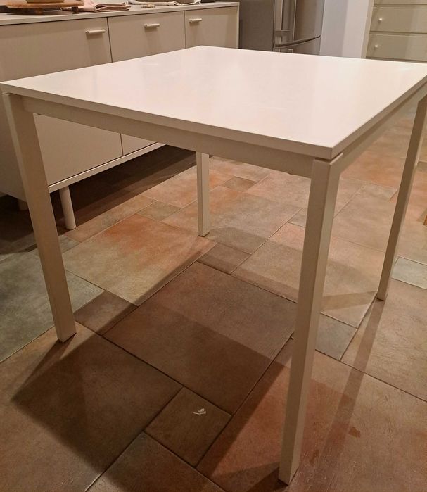 Stół biały IKEA Melltorp 75x75