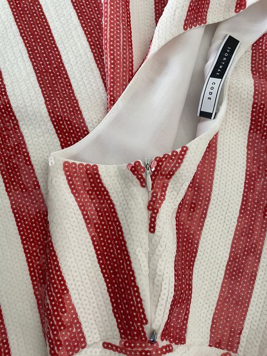 SPORTMAX CODE cekinowa bluzka L