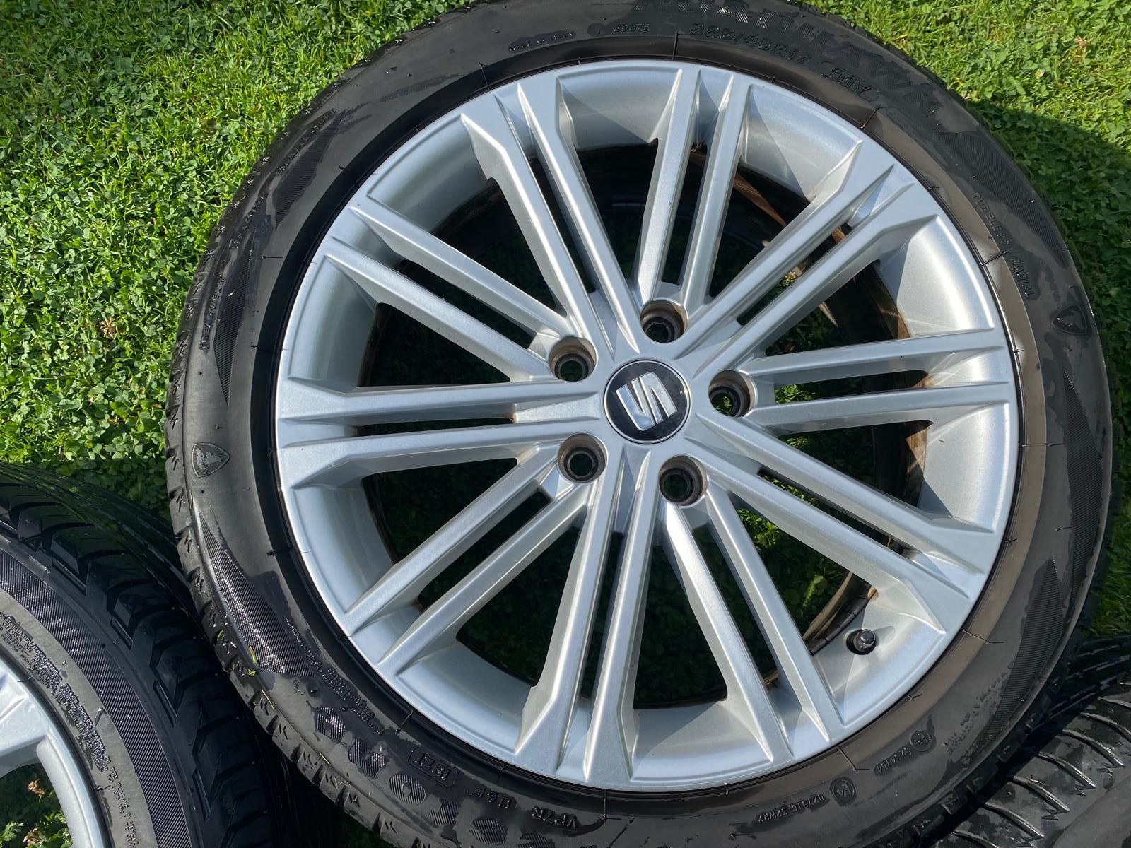 Oryginalne felgi 17 Seat Leon Ateca Tarraco Exeo Altea VW Skoda Audi