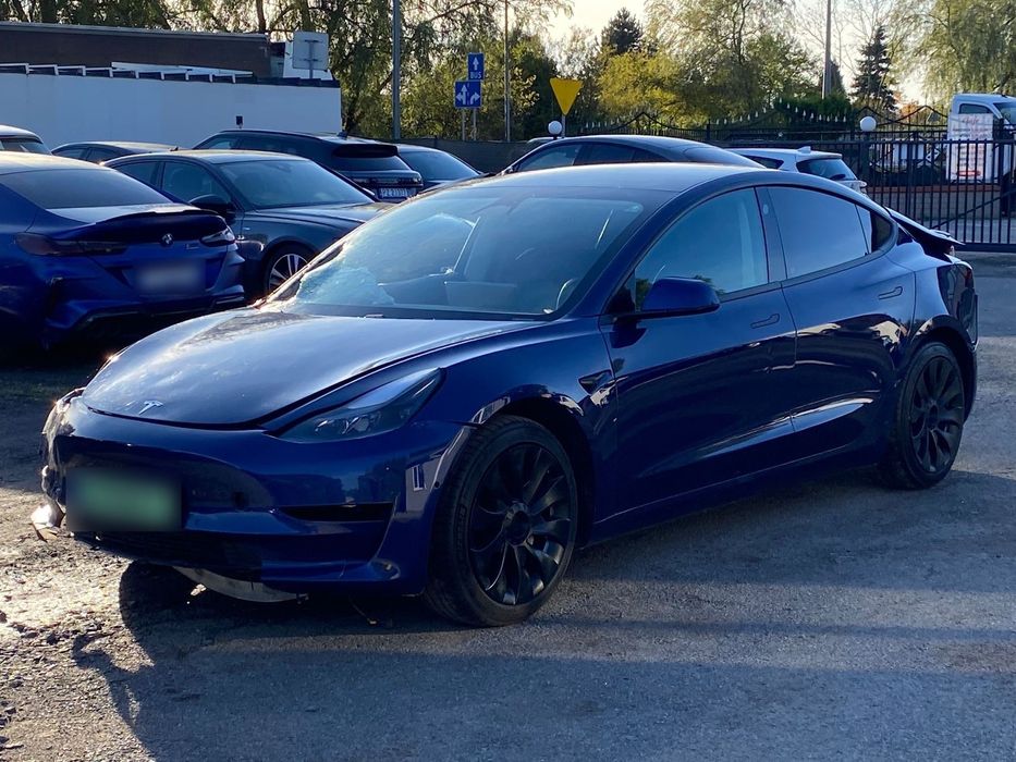 Tesla Model 3 Rej. 05/2021 DualMotor Long Range Europa Zarejestrowany w Polsce