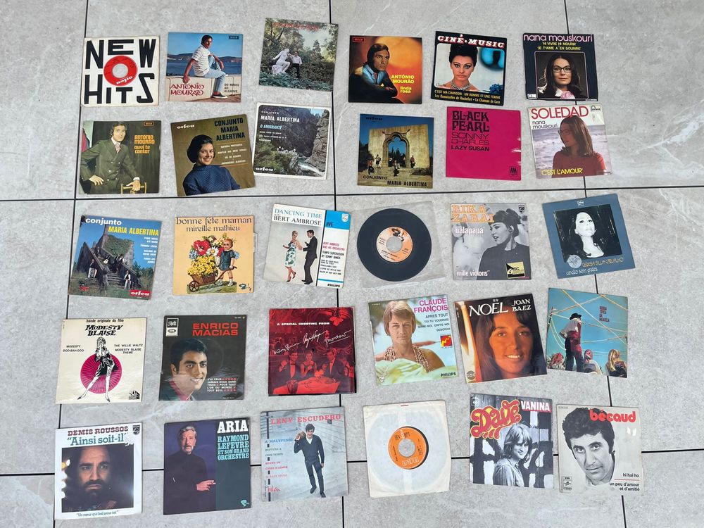 Discos de Vinil e Singles