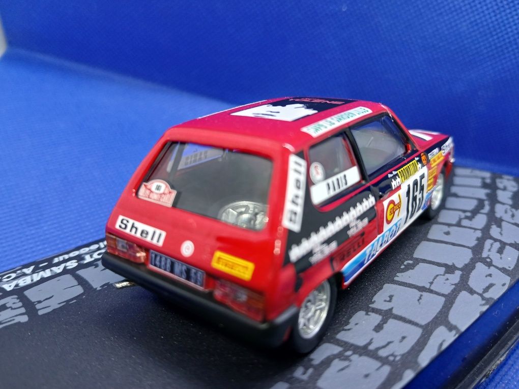 Miniatura  1/43 Talbot Samba Rally- F. Delecour RMC 1984
