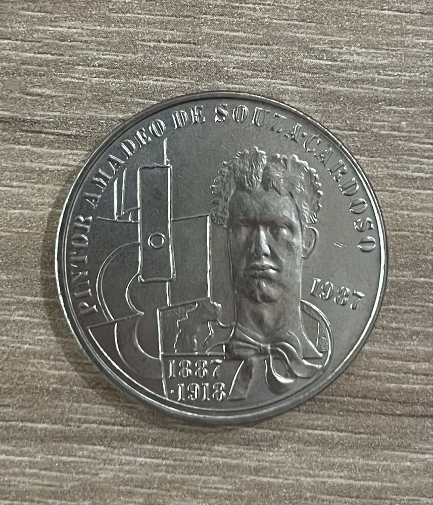 100 Escudos 1987 Pintor Amadeo de Souza Cardoso