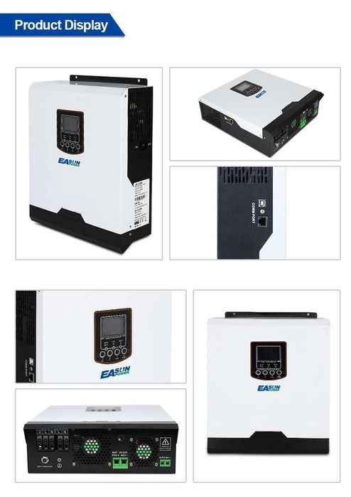 * NOVO * Controlador/Inversor Solar Híbrido * 2.4kW 24V * 50A *