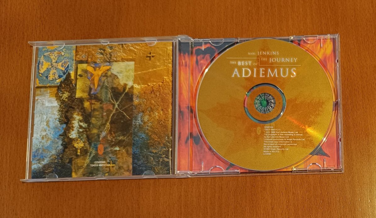 CD de Karl Jenkins – The Best Of Adiemus - The Journey como Novo.