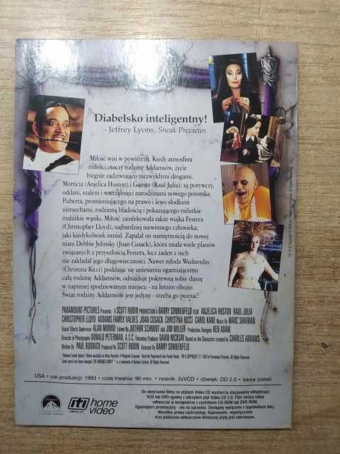 Rodzina Addamsów II DVD