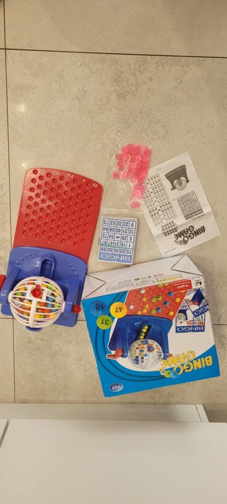 Gra bingo game oryginalne pudełko