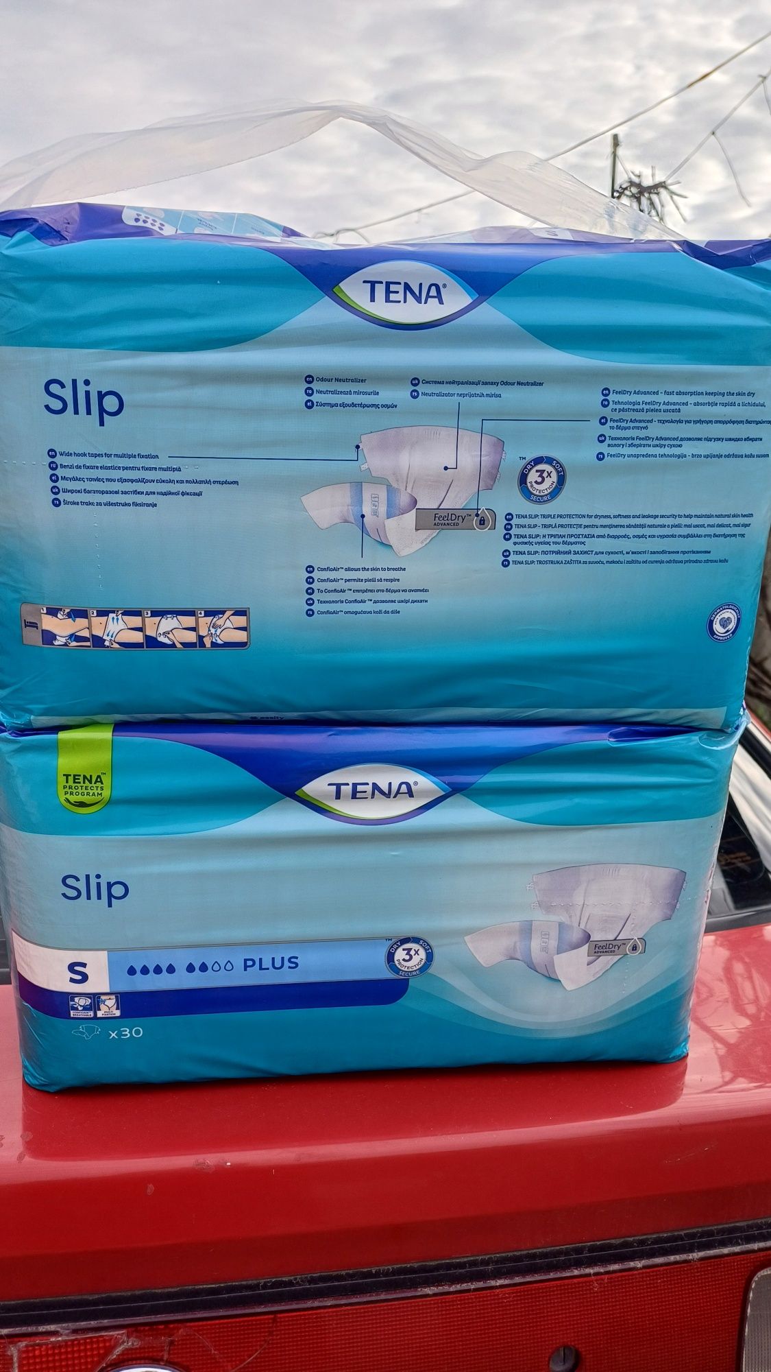Підгузки памперси Теna Slip Plus  S
(30 шт в уп)
450 грн