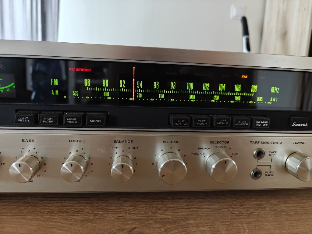 Sansui Receiver Six Klasyk Zamiana