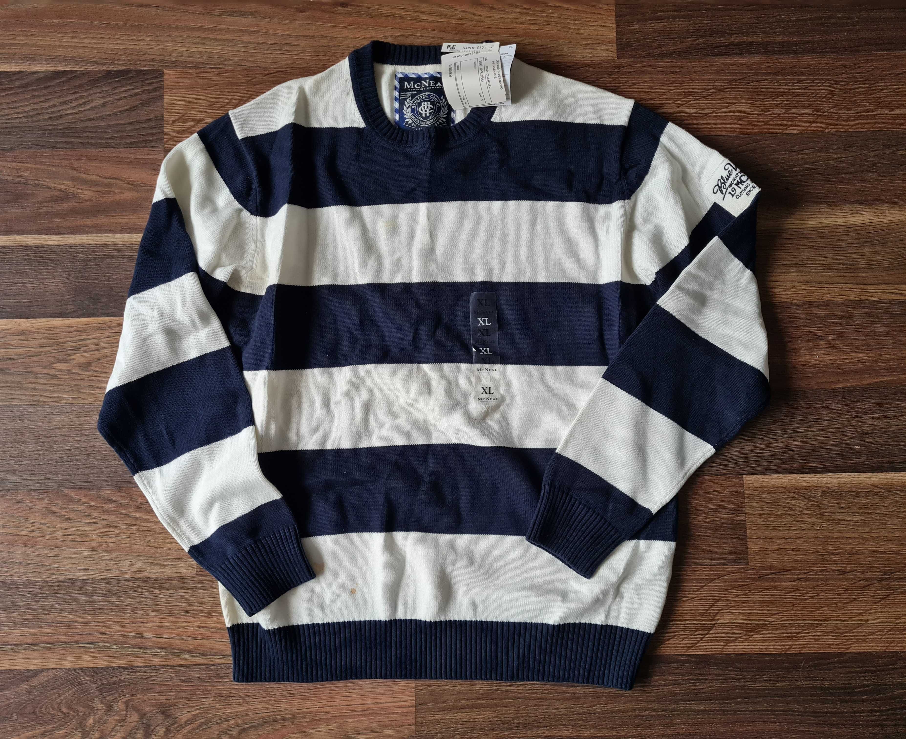 Sweter w paski McNeal r. XL